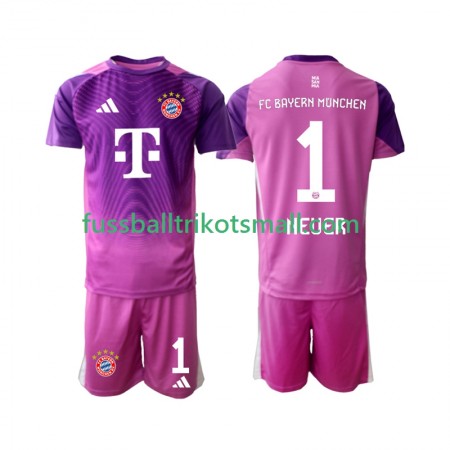 Fußballtrikots Bayern München Manuel Neuer 1 Torwart Kinder 2025-2026 Kurzarm Fourth trikot kaufen